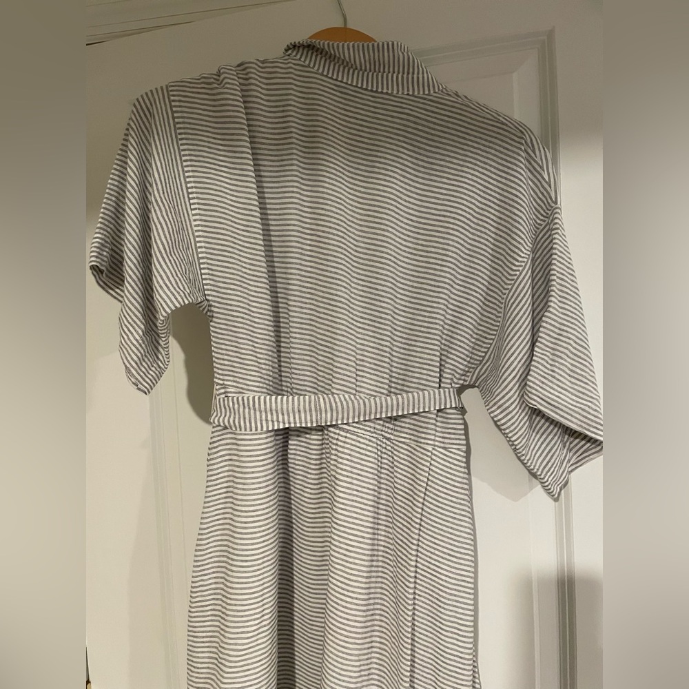 Hatch Button Down Midi Dress With Belt Size 0 - image 2